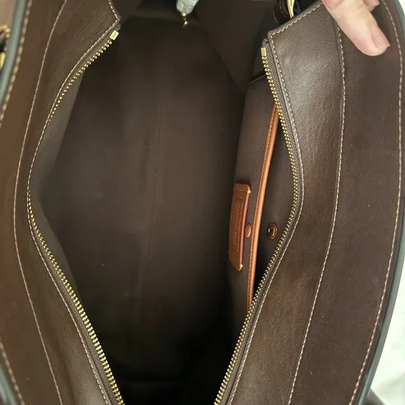 Coach Soft Empire Carryall Bag 40 Brown - Picture 10 of 14